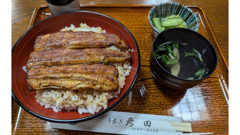 【江東区グルメ】江東区住吉の老舗「うなぎ彦田」ランチがコスパ最強すぎた！！_03